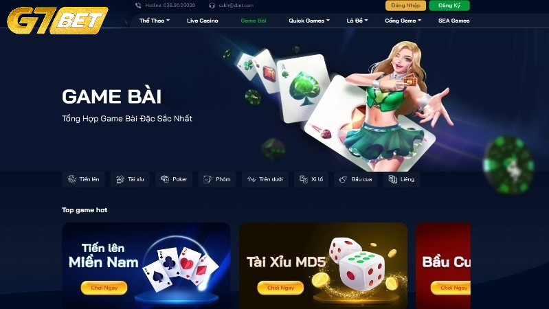 Vài điểm cần chú ý khi thực hiện đăng ký G7BET