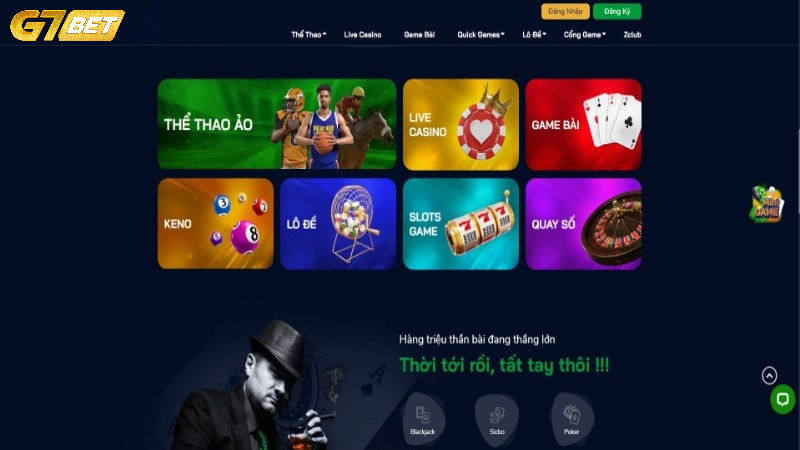 Hướng dẫn cụ thể cách thức đăng nhập G7BET