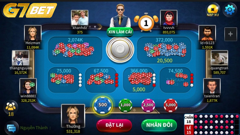 Lý do chơi Game Bài ở G7BET được ưa chuộng