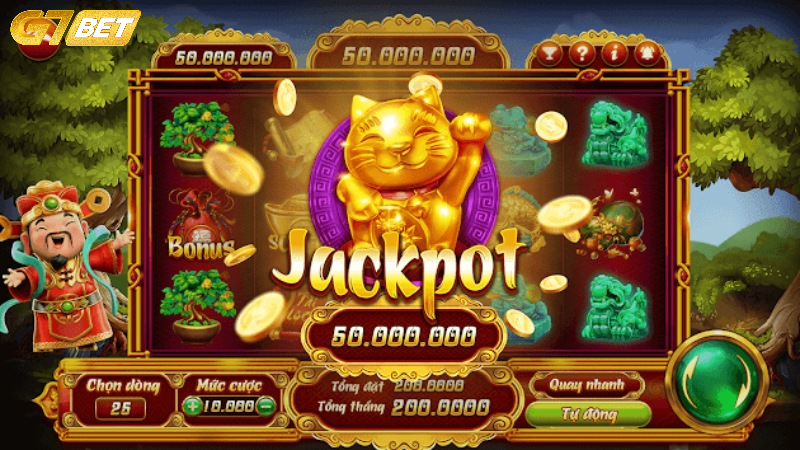 Sức hấp dẫn đến từ game nổ hũ G7BET